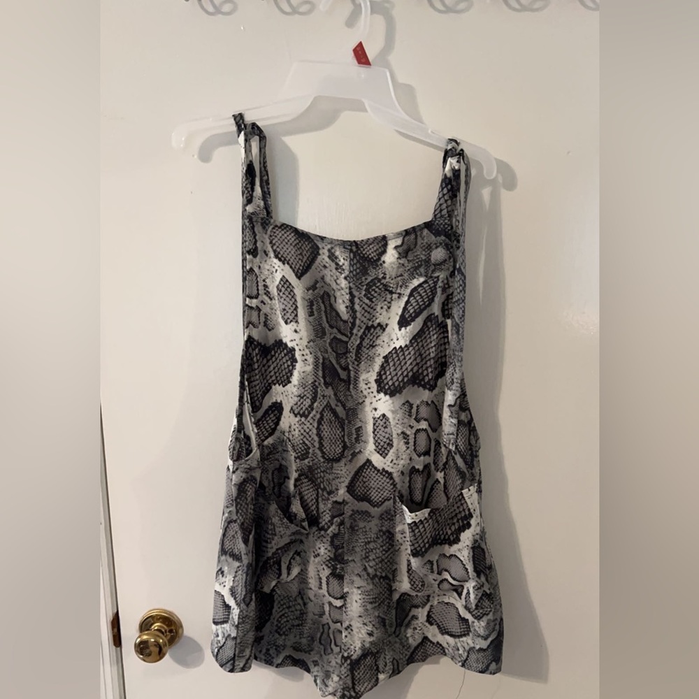 Snake Skin Romper